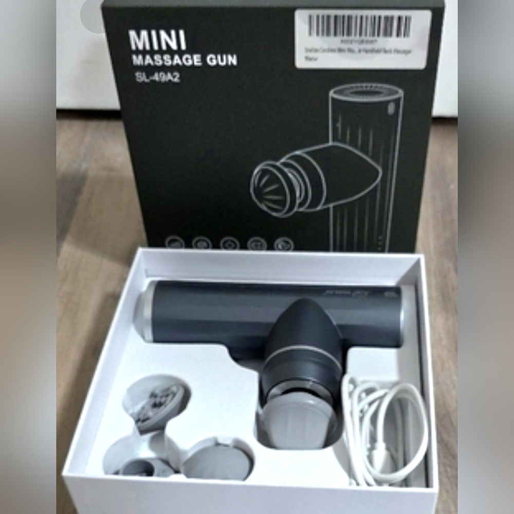 SNAILAX Portable Mini Handheld Muscle Massage Gun - New In Box